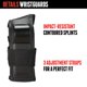 thumbnail image 5 of Juego de almohadillas protectoras Triple Eight Saver Series, color negro medio, 5 of 7