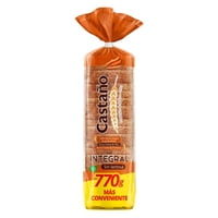 Pan De Molde Integral Xl 770 G Castaño