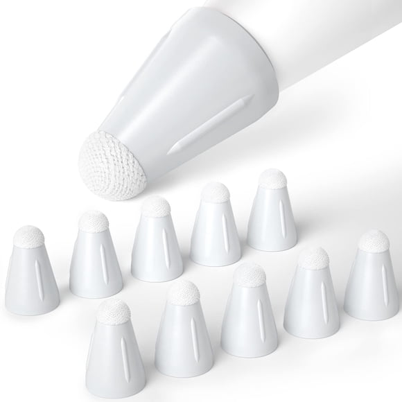 Puntas JOOSKO 10 unidades Blanco Leche Antideslizante para Apple Pencil