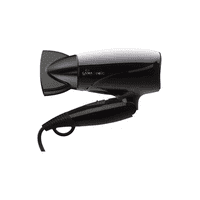 Genérico - Secador Gama Eolic Travel Ion Turmalina Plegable Compacto, Color Negro