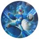 thumbnail image 3 of Mega Man Megaman Alfombra Redonda de Felpa Coral, Antideslizante, No Desprende Pelusas, Lavable y Duradera para Salón, Dormitorio y Habitación de Niños 60cm, 3 of 6