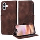 thumbnail image 4 of Carcasa FOXDOCK iPhone 16 de cuero PU, diseño acolchado clásico, protección contra caídas y rayones, 4 of 5