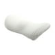 thumbnail image 4 of Cojín de apoyo lumbar Cojín de espalda baja Suave Ergonómico Almohadas para asientos de automóvil multiescenario Cojín de automóvil para viajar Hogar Blanco, 4 of 5