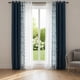 thumbnail image 4 of Set De Cortinas Lino Combinadas Azul + Visillos 4 Paños, 4 of 4