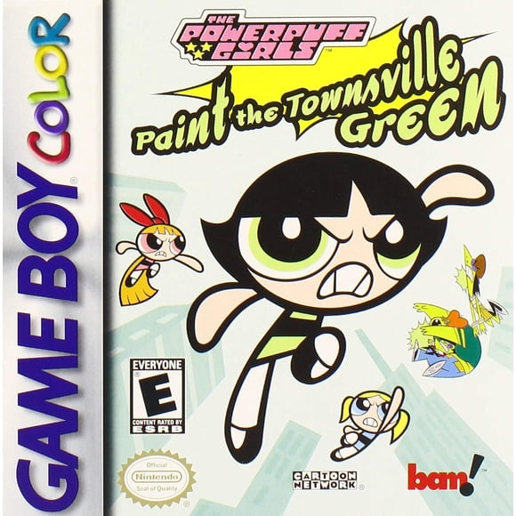 Videojuego Nintendo Las Chicas Superpoderosas: Pinta Townsville de verde