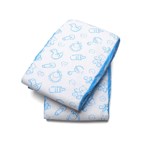 Pañales Littleforbig Talla Media 71‑96 cm Azul Guardería Pack de 2