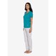 thumbnail image 2 of Pijama De Algodón Suave Mujer, 2 of 3