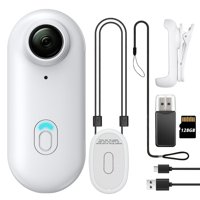 Cámara Corporal Meoilkolnm 128Gb Fhd 1080P Portátil Blanca