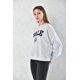 thumbnail image 2 of Poleron Oversize Manga Larga Mujer Gris Talla Unica, 2 of 3