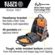 thumbnail image 2 of Mochila para herramientas Klein Tools 62800BPCAMO Tradesman Pro con 40 bolsillos, 2 of 9