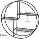 thumbnail image 3 of Repisa Flotante de Metal Multipropósito 3 Niveles Argir, 3 of 6