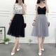 thumbnail image 2 of Falda Larga Mujer Plisada con Tul Elegante, 2 of 8