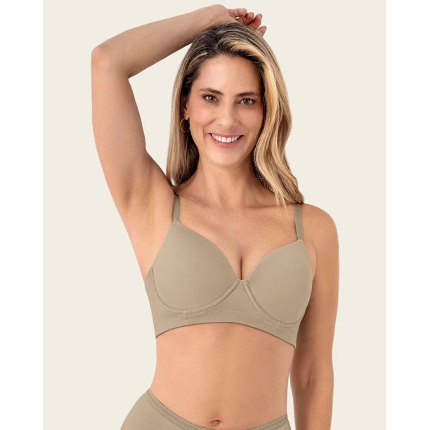 Sostén de Realce Suave Buen Cubrimiento en Espalda 71321