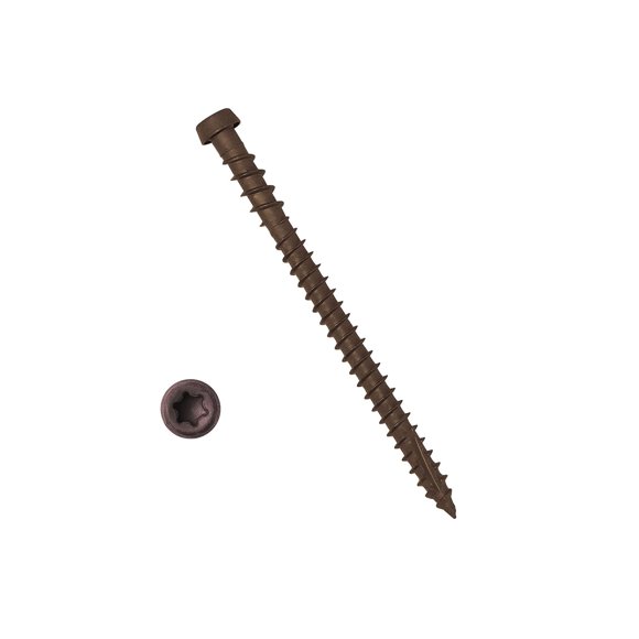 Tornillos YYL FASTENER #10x7 cm Marrón Bosque 350 unidades