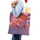 thumbnail image 4 of Hello Kitty Bolso de tela con estampado de lienzo para mujer, bolsa de compras reutilizable y estética, con cremallera interior, regalo para mujer,40*40cm., 4 of 6