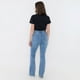 thumbnail image 3 of Jeans Mujer Flare Fit Azul Medio Liso Corona, 3 of 5