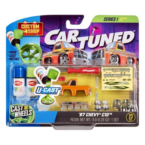 Mga Entertainment - Kit De Maquetas Cartuned Custom 1987 Chevy C10, Calidad De Coleccionista