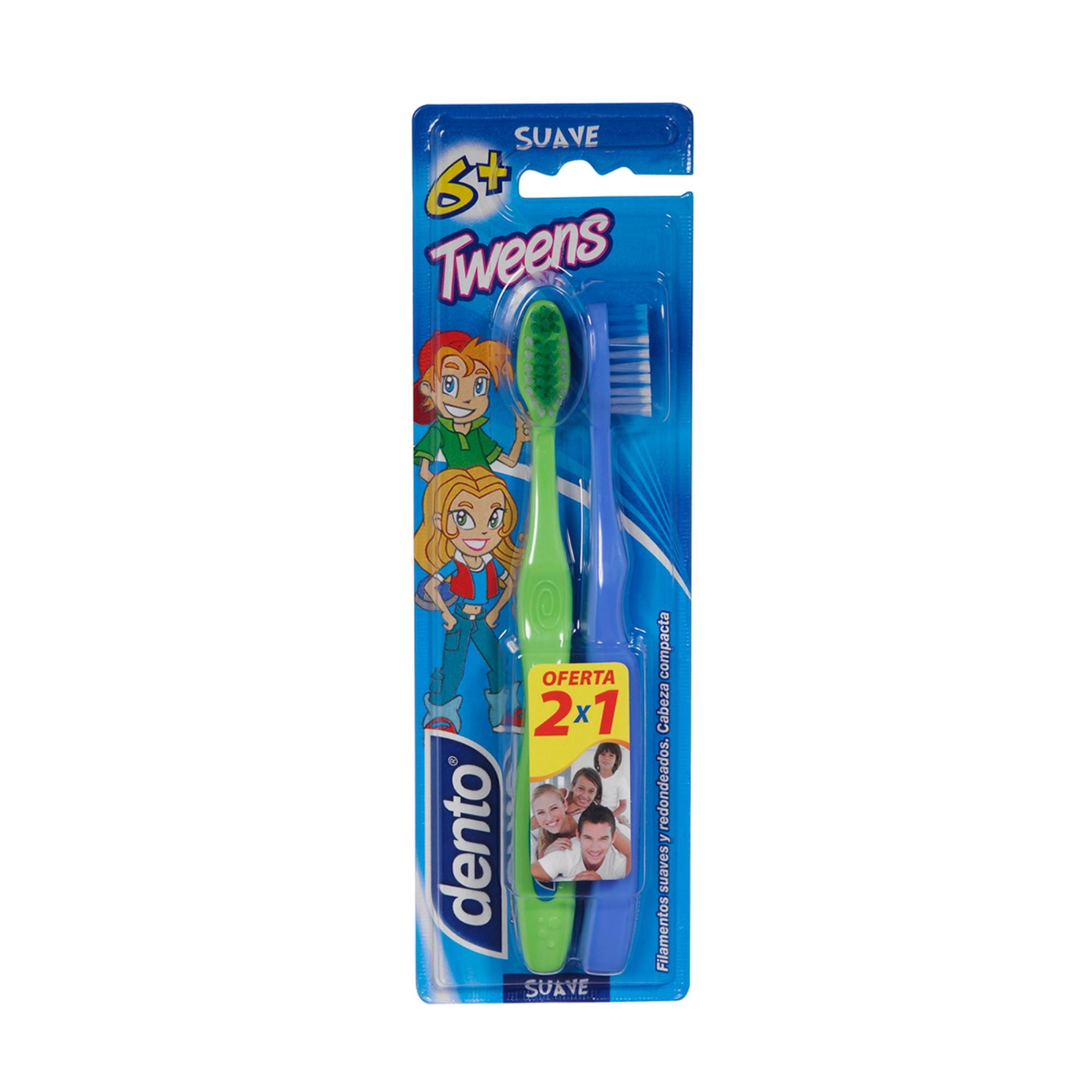Cepillo De Dientes Tweens Suave 2 Un Dento