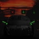 thumbnail image 5 of Funda para coche con revestimiento negro plateado, resistente a la lluvia y al sol, con tira reflectante de poliéster., 5 of 5