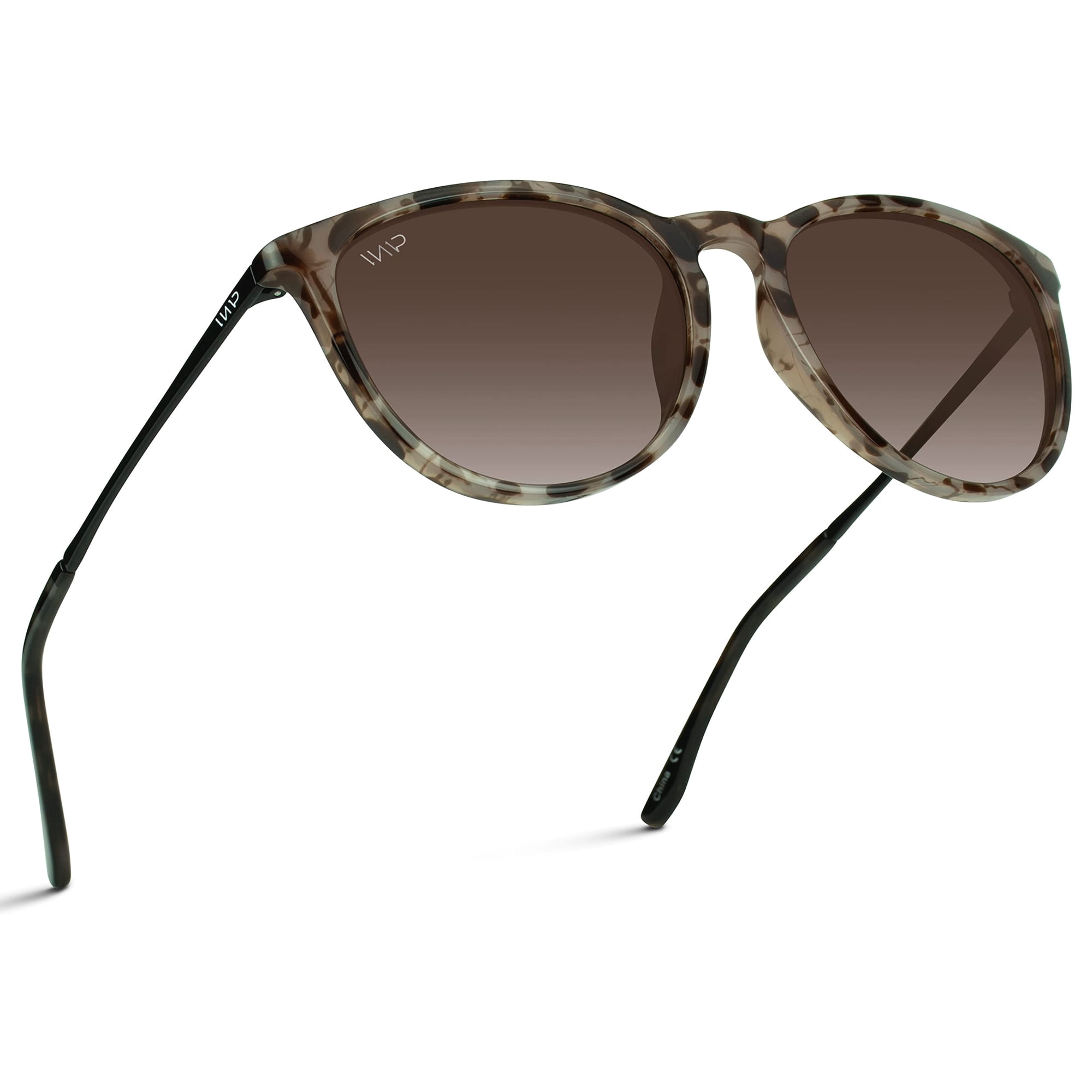 Gafas De Sol Wearme Pro Para Mujer, Redondas, Polarizadas, Con Protección Uv400
