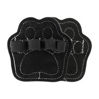 Ioensy - 2 Almohadillas De Agarre Para Levantamiento De Pesas, Para Entrenamiento De Fuerza, Dominadas Y Peso Muerto, Color Negro.