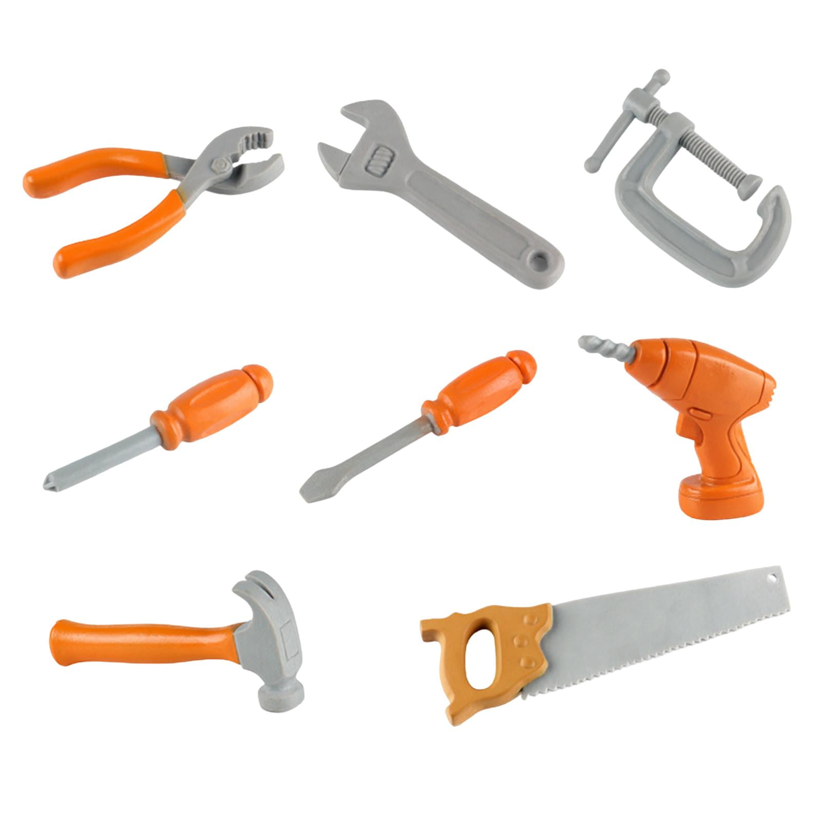 Bothyi - 8x Juego De Herramientas Para Niños Suministros Para Fiestas De Construcción Para Niños En Edad Preescolar A Partir De 3 Años