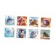 thumbnail image 1 of Juego De 8 Rompecabezas De Madera Para Ni?os, Bonito Rompecabezas Para Principiantes, Formas Preescolares, Rompecabezas De Mares, 1 of 5