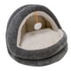 thumbnail image 1 of Linda Cama Para Gatos Con Juguete De Pelota Fondo Antideslizante Cosy Kitten Cave Kennel Cama Para Perros S Gris, 1 of 5