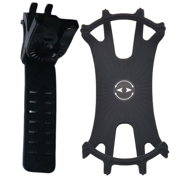 Soporte de teléfono de rotación de 360 grados Soporte de teléfono universal de 4.5 "- 7.0" Soporte de teléfono de bicicleta para manillar de motocicle , B B