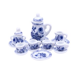 Magideal - 15 Uds 1/12 Casa De Muñecas Juego De Té En Miniatura Juego De Té En Miniatura Accesorios De Fotografía 1:12 Casa De Muñecas Cerámica Diy Escena Acceso Estilo A