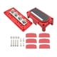 thumbnail image 1 of Bloque de distribución de energía de 4 pernos 12 V- conveniente caja de barra colectora portátil profesional estable M8 M10 duradero para camión , M8 rojo, 1 of 5