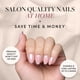 thumbnail image 2 of Press On Nails Pinch Me Short Oval Blush Rosa, 2 of 6