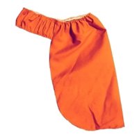 Metalfer - Cubre Nuca Para Casco Naranjo