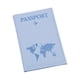 thumbnail image 5 of PU Cuero Pasaporte Monedero Viaje Esencial Pasaporte Titular Para Viaje Hogar Azul, 5 of 5