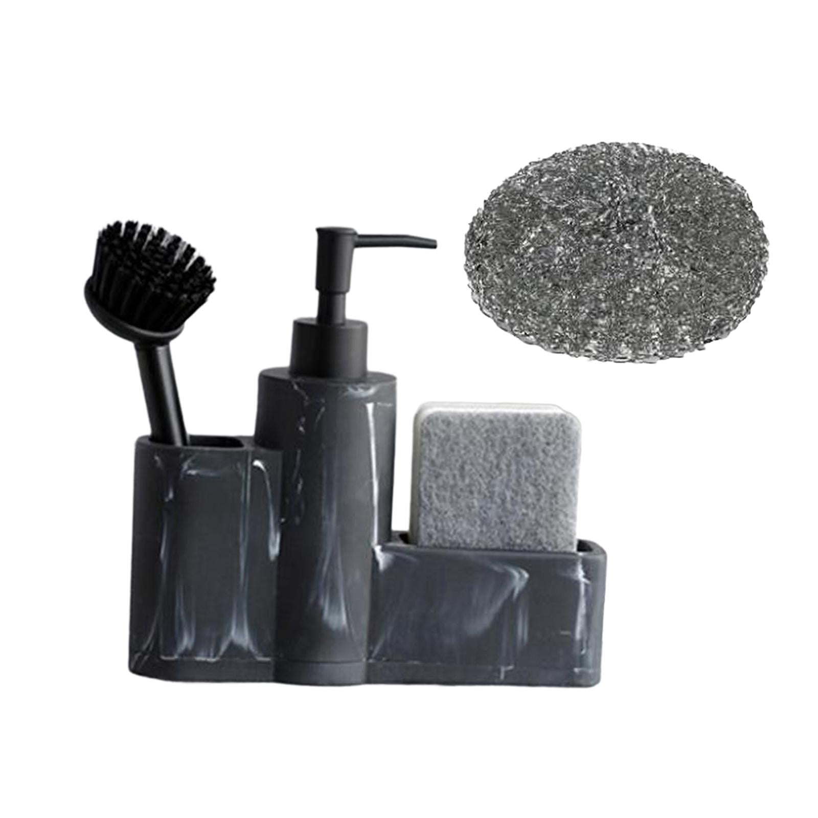 Bothyi - Dispensador De Jabón De Cocina, Depuradores, Dispensador De Jabón Líquido Para Manos Para El Hogar, Cocina, Negro