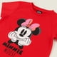 thumbnail image 3 of Polera Manga Corta Niña Rojo Minnie Mouse Face Disney, 3 of 4