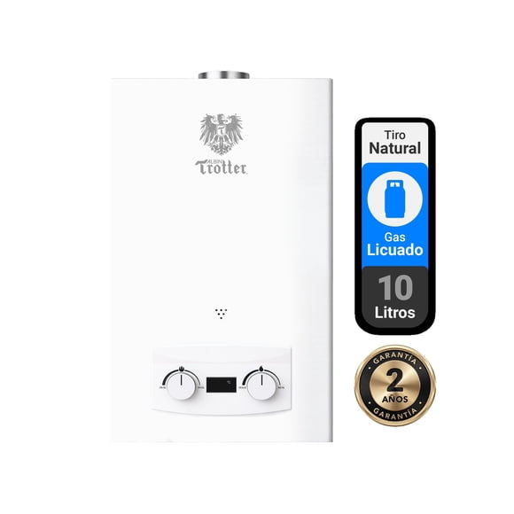 Calefont Albin Trotter 10 Litros Tiro Natural Gas Licuado