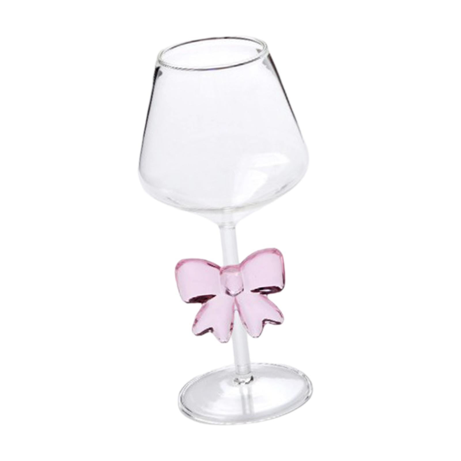 Bothyi - Copas De Vino Con Asa En Forma De Arco, Cristalería, Vaso De Vidrio Transparente Para Despedida De Soltera, Bar
