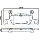 thumbnail image 2 of Pastillas Freno para auto Porsche Cayman 2005-2012 Trasero, 2 of 4