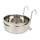 thumbnail image 2 of Cuenco De Acero Inoxidable Para Perros, Práctico Para Perros Pequeños Y Medianos, Jaula Para Perros, Diámetro De Cachorro De 18CM, 2 of 6