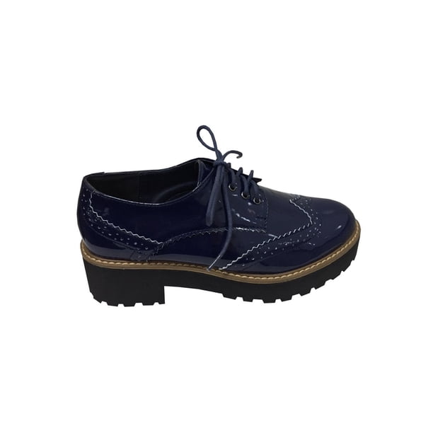 Oxford Ecocuero ZAW54 Navy Mujer