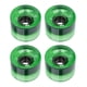 thumbnail image 3 of 4 Ruedas De Skate Ronyme 78A De Repuesto Para Longboard De 70 X 51 Mm, Color Verde, 3 of 5