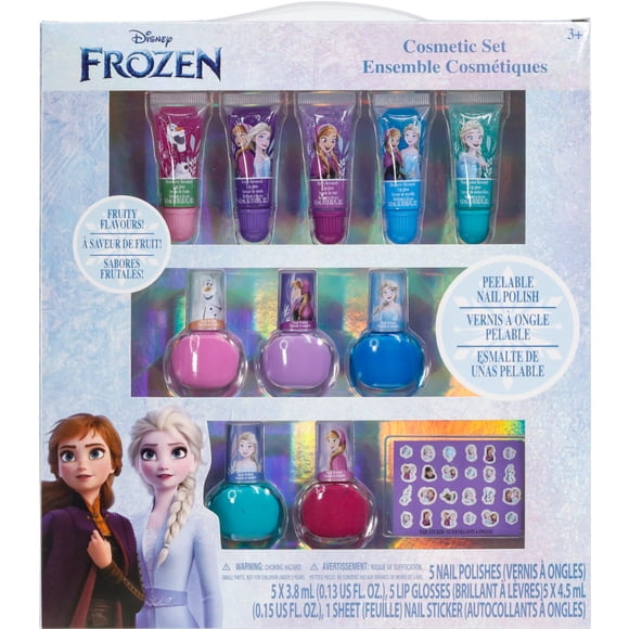 Set de maquillaje cosmético Townley Girl Disney Frozen 2 11 piezas