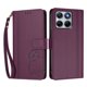thumbnail image 3 of Funda Cartera Trébol para Motorola Edge 70 Fusion con Ranuras Tarjetas y Carga Inalámbrica Violeta, 3 of 6