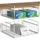 thumbnail image 1 of Organizador de almacenamiento simple para artículos del hogar, cesta para debajo del estante, paquete de 2, 1 of 5