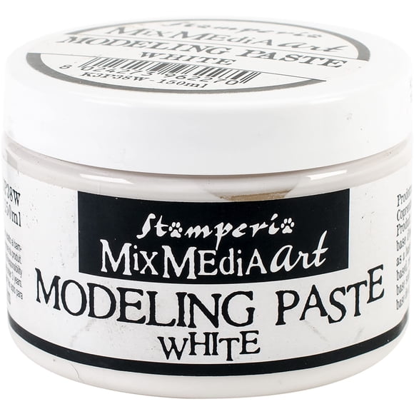Pasta para Modelar Stamperia Blanca 150 ml