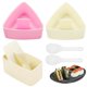 thumbnail image 1 of Kit de 3 Moldes Triangulares para Onigiri y Sushi YONGJUNG, 1 of 7
