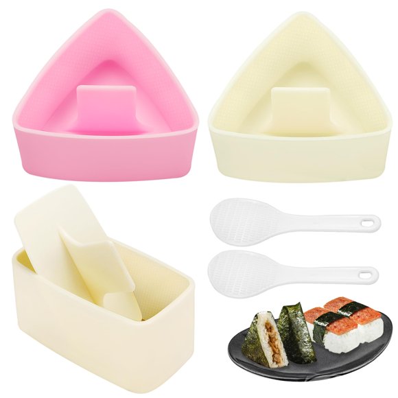Kit de 3 Moldes Triangulares para Onigiri y Sushi YONGJUNG