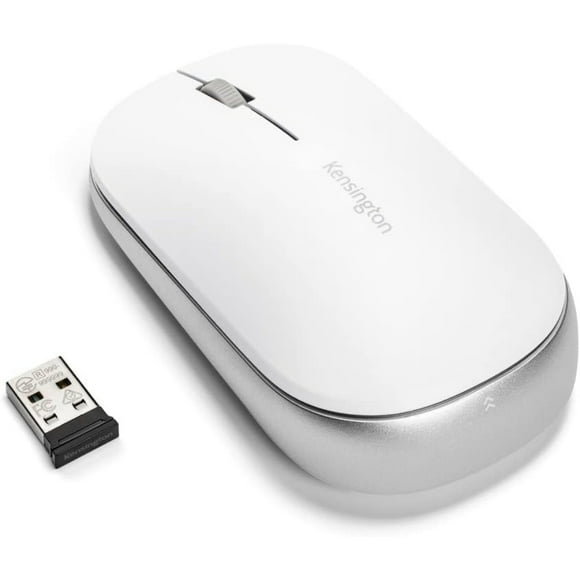 Mouse Inalambrico Dual Mode Usb+bt Slimblade 2.0 Blanco Kens