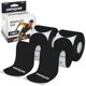 thumbnail image 1 of Cinta de Kinesiología OWNQOBE 2 rollos impermeable negra, 1 of 7